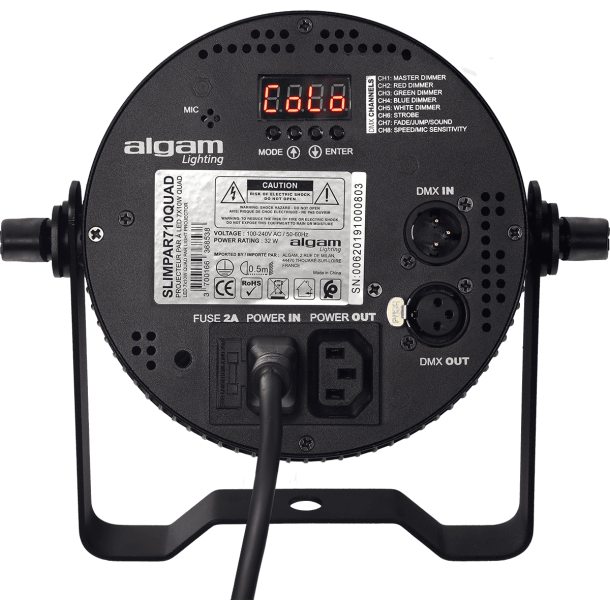 Algam lighting SLIMPAR 710 QUAD